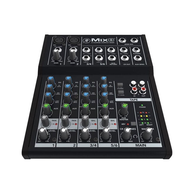 Mackie Mix8 8-Channel Compact Mixer