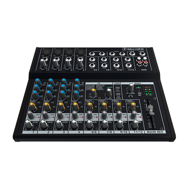 Mackie Mix12FX 12-Channel Compact Mixer w/Effects