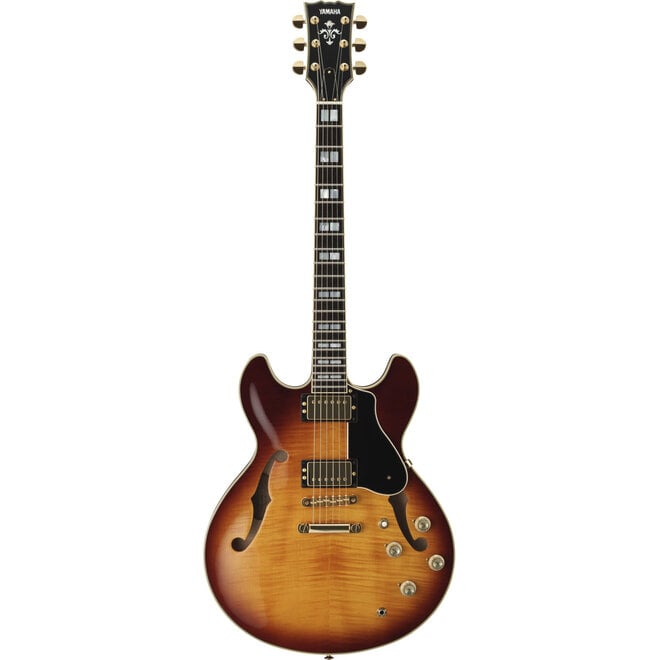 Yamaha SA2200 Semi-Hollowbody Electric Guitar, Violin Sunburst, w/Deluxe Hardshell Case