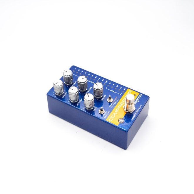 Empress Effects Bass Compressor Pedal, Blue Sparkle