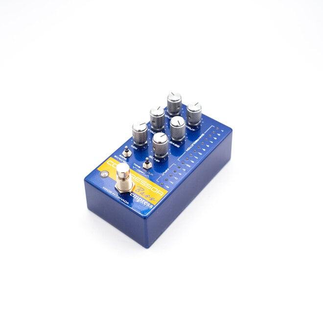 Empress Effects Bass Compressor Pedal, Blue Sparkle