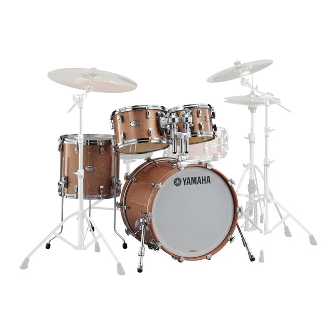 Yamaha AM0F40 Absolute Hybrid Maple Shell Pack, Pink Champagne Sparkle