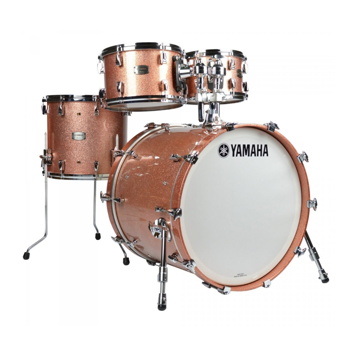 Yamaha AM0F40 Absolute Hybrid Maple Shell Pack, Pink Champagne Sparkle