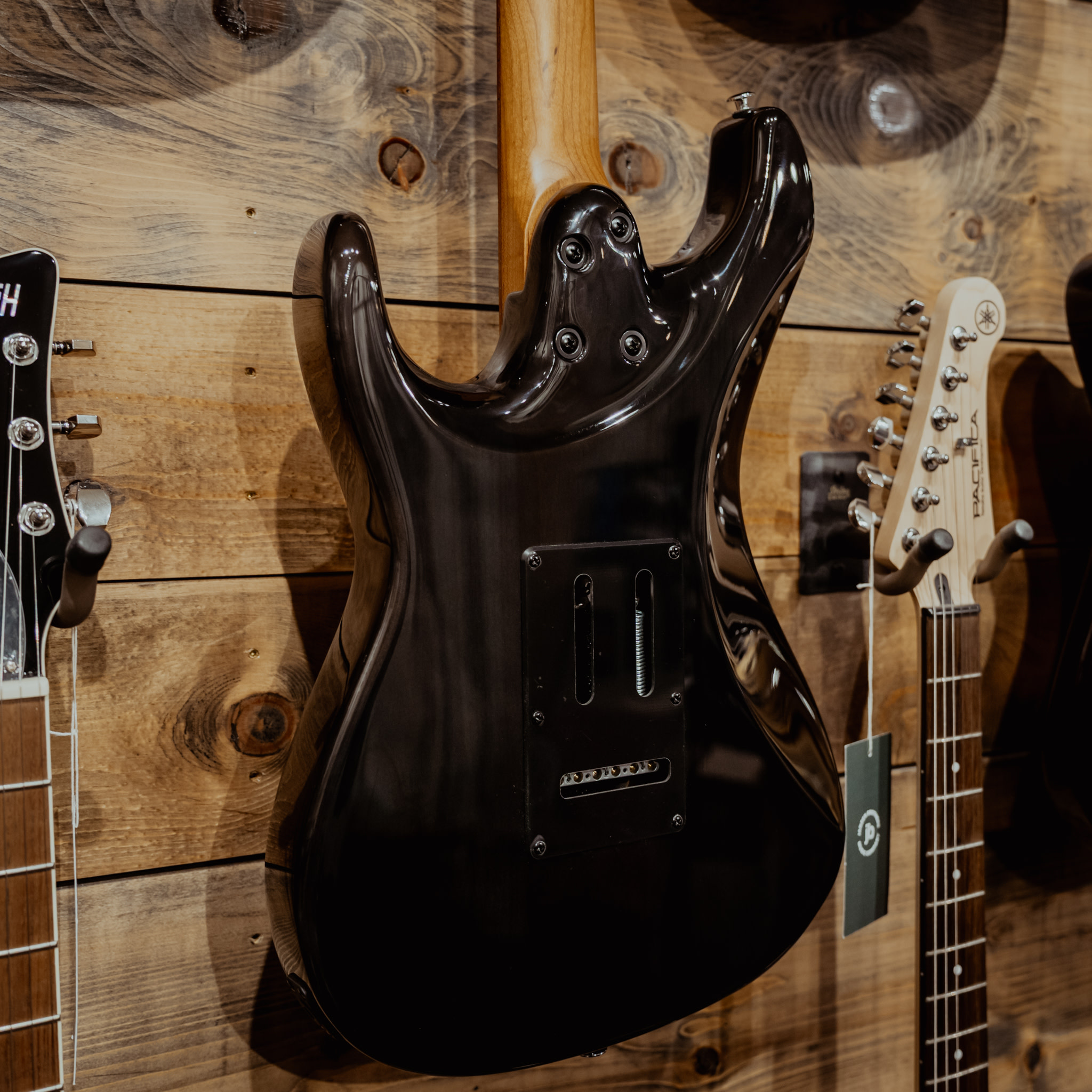 Ibanez AZ22S1F AZ Standard Electric Guitar, Transparent Black Sunburst