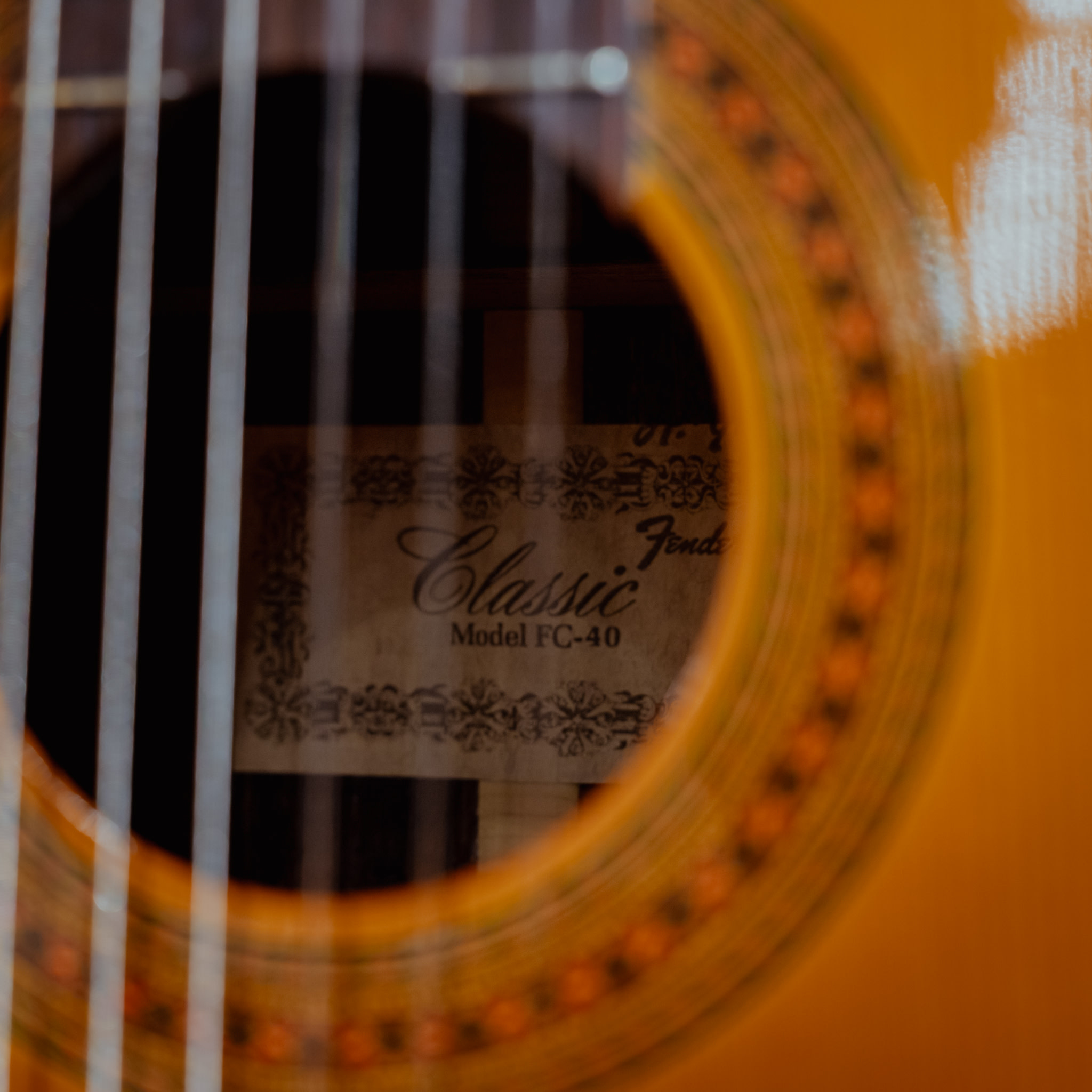 1970s Fender FC-40 Classical Guitar, Made in Japan