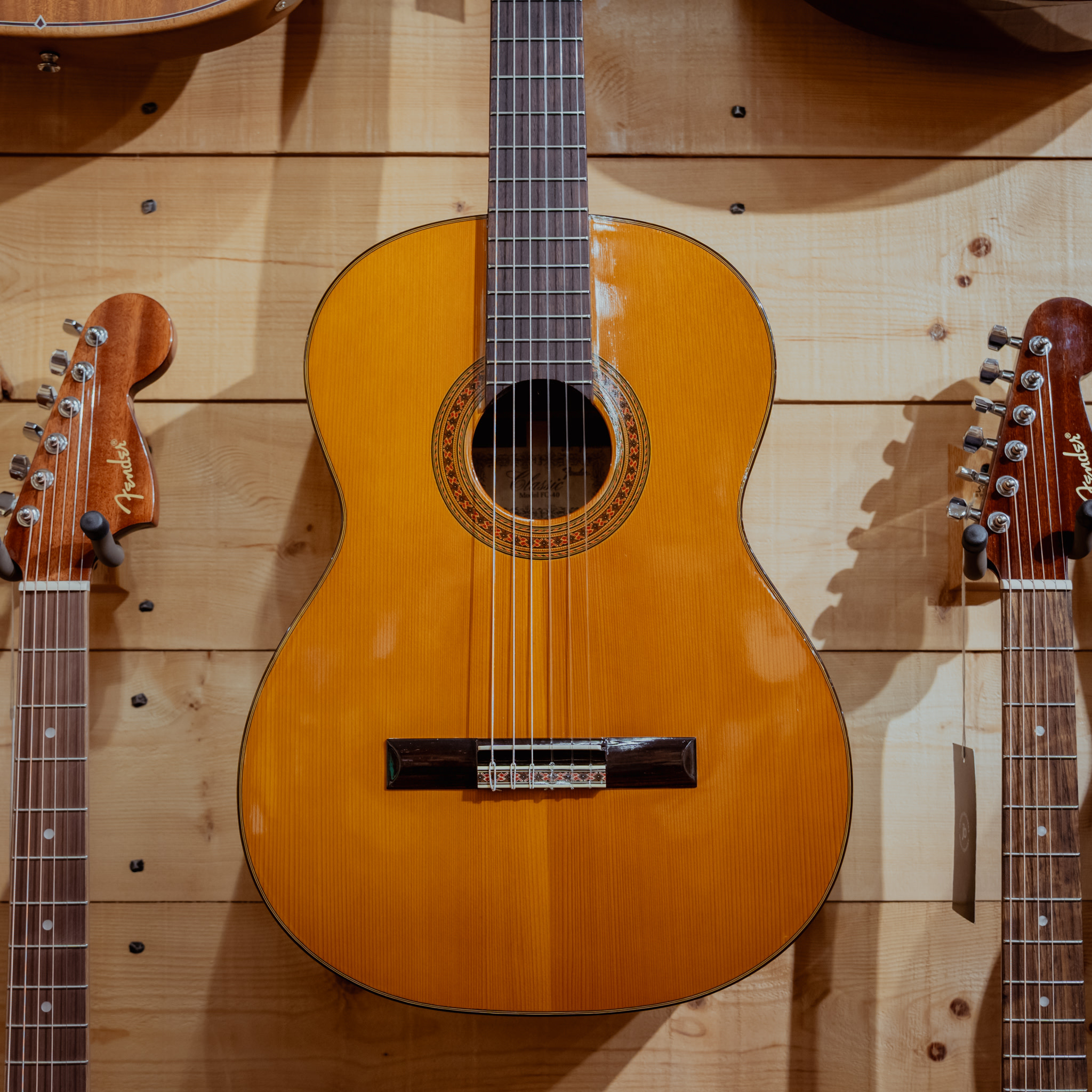 1970s Fender FC-40 Classical Guitar, Made in Japan