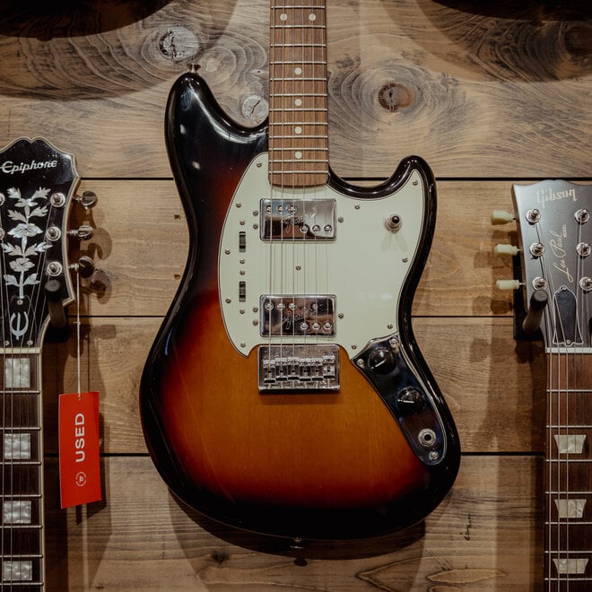 Fender Pawn Shop Mustang Special, Rosewood Fingerboard, 3-Color Sunburst w/Gigbag