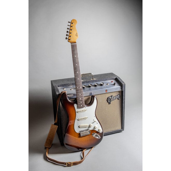Lewis Parker Guitar Co. Signature 'S' Electric Guitar, Tobacco Sunburst Light Relic, w/Hardshell Case