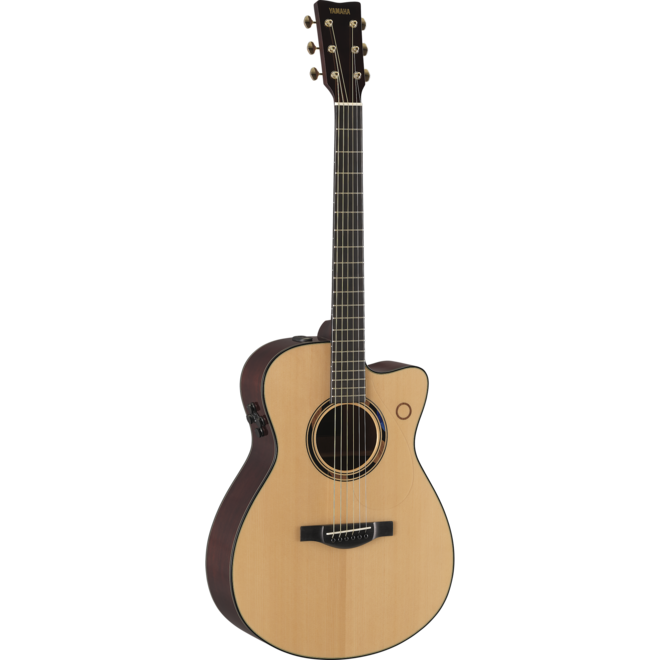 Yamaha TAS3 C TransAcoustic Concert Acoustic-Electric Guitar w/Built-In Looper & Effects, Includes Deluxe Gigbag