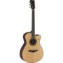 Yamaha TAS3 C TransAcoustic Concert Acoustic-Electric Guitar w/Built-In Looper & Effects, Includes Deluxe Gigbag