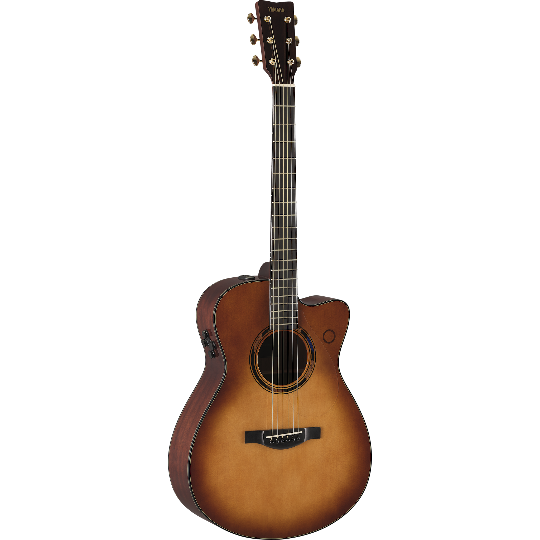 Yamaha TAS3 C TransAcoustic Concert Acoustic-Electric Guitar w/Built-In Looper & Effects, Includes Deluxe Gigbag