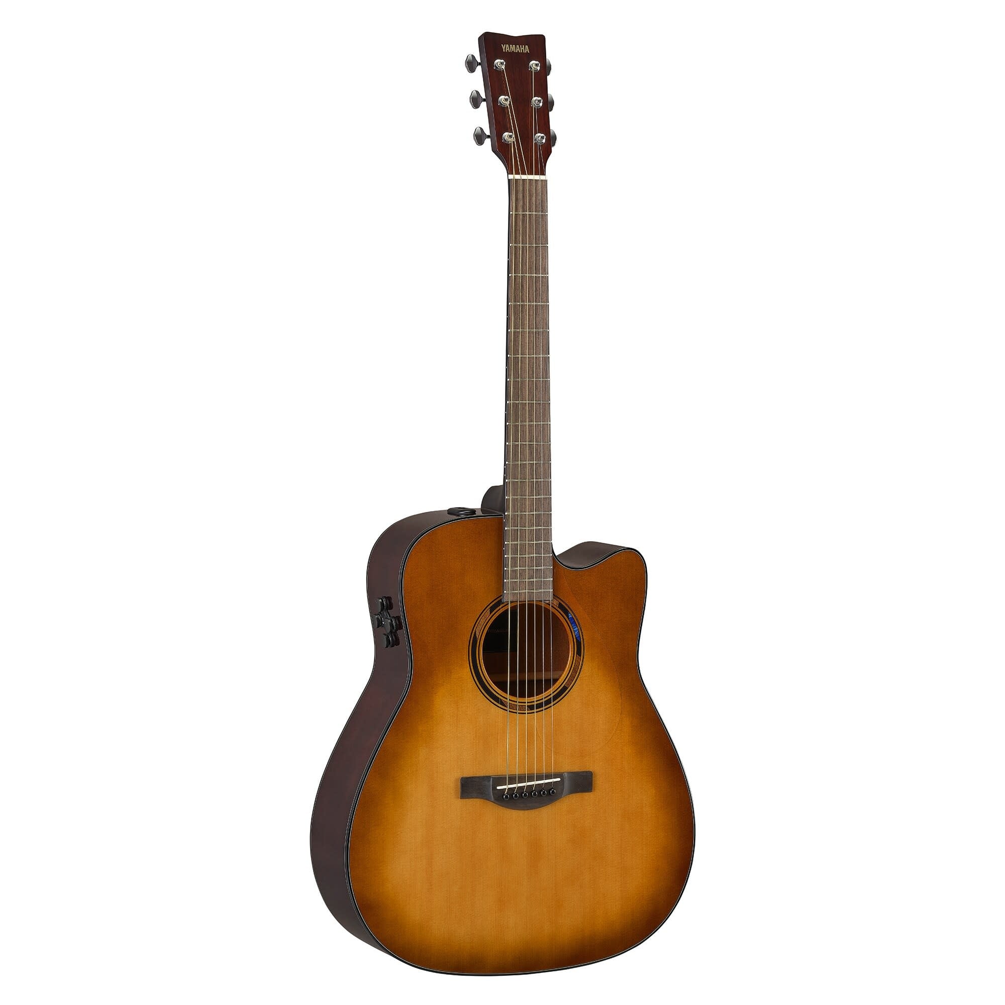 Yamaha TAG1 C TransAcoustic Dreadnought Cutaway Acoustic-Electric Guitar, w/Built-In Effects, Includes Deluxe Gigbag
