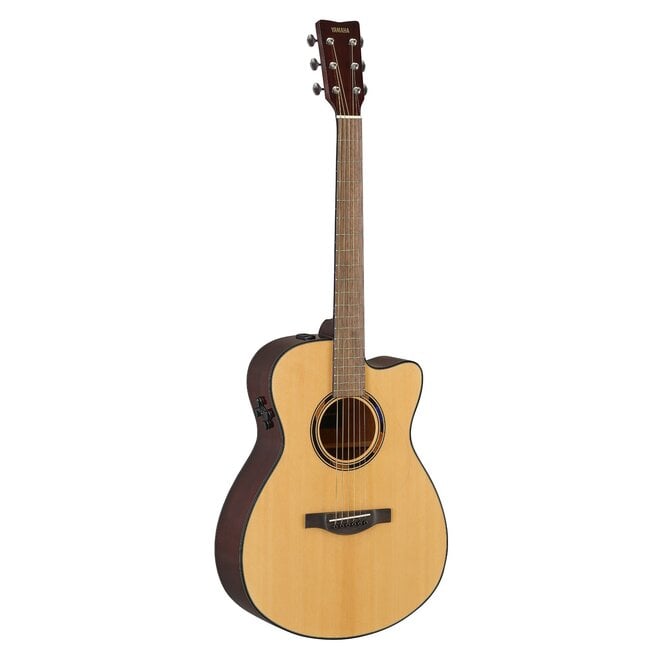 Yamaha TAS1 C TransAcoustic Concert Cutaway Acoustic-Electric Guitar, w/Built-In Effects, Includes Deluxe Gigbag