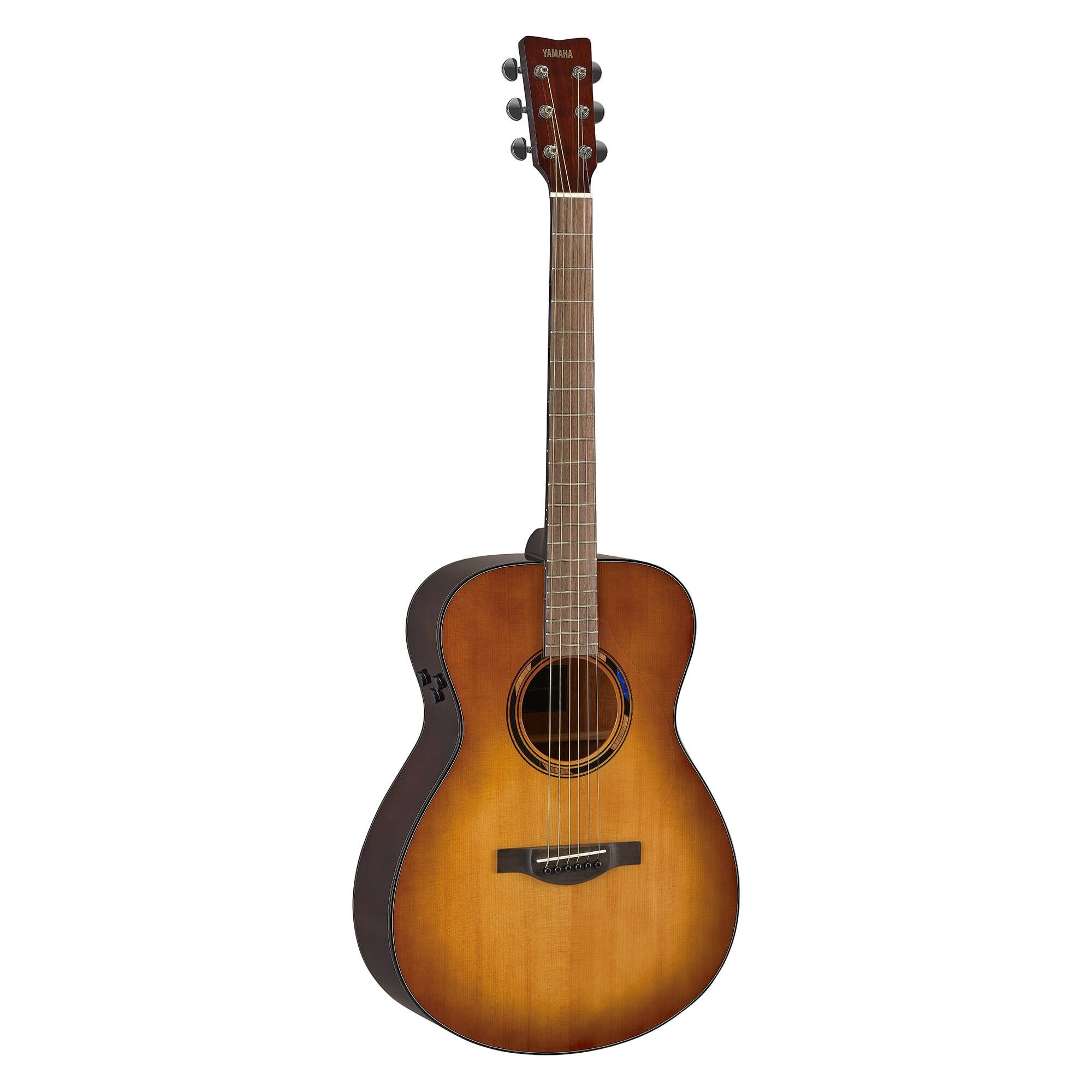 Yamaha TAS1E TransAcoustic Dreadnought Acoustic-Electric Guitar, w/Built-In Effects, Includes Deluxe Gigbag