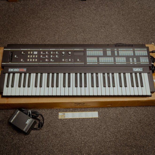 1980s SIEL DK 80 Synthesizer