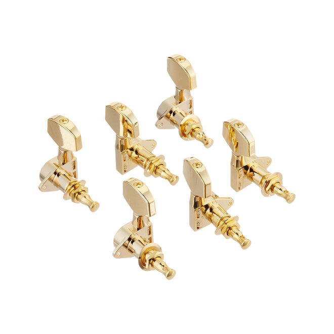 Ping P2651 Standard Individual Geared Tuning Machine Heads, Gold