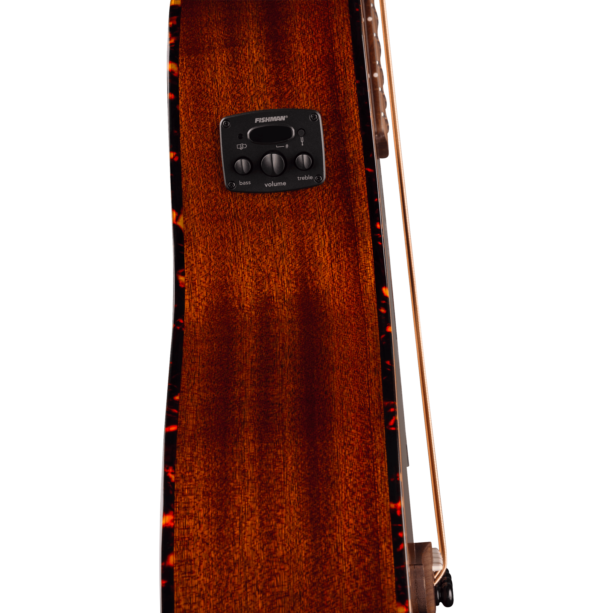 Fender California Deluxe Kingman CE Acoustic-Electric Bass Guitar, Solid Mahogany Top, Walnut Fingerboard, Natural