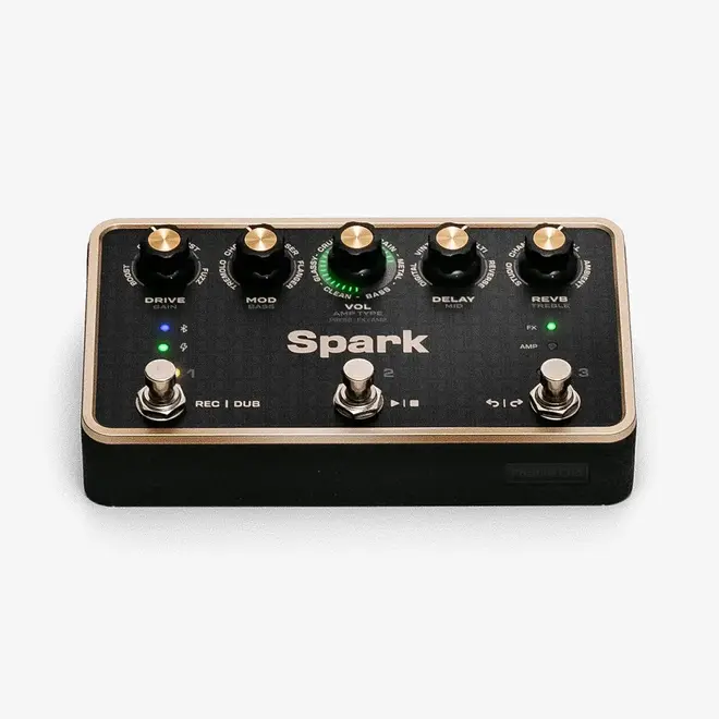 Positive Grid Spark Pedal Portable Smart Amp & Effects Pedal, w/Built-In Looper