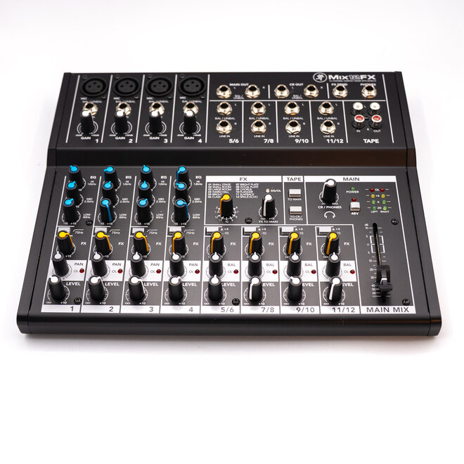 Mackie Mix12FX 12-Channel Compact Mixer with Effects