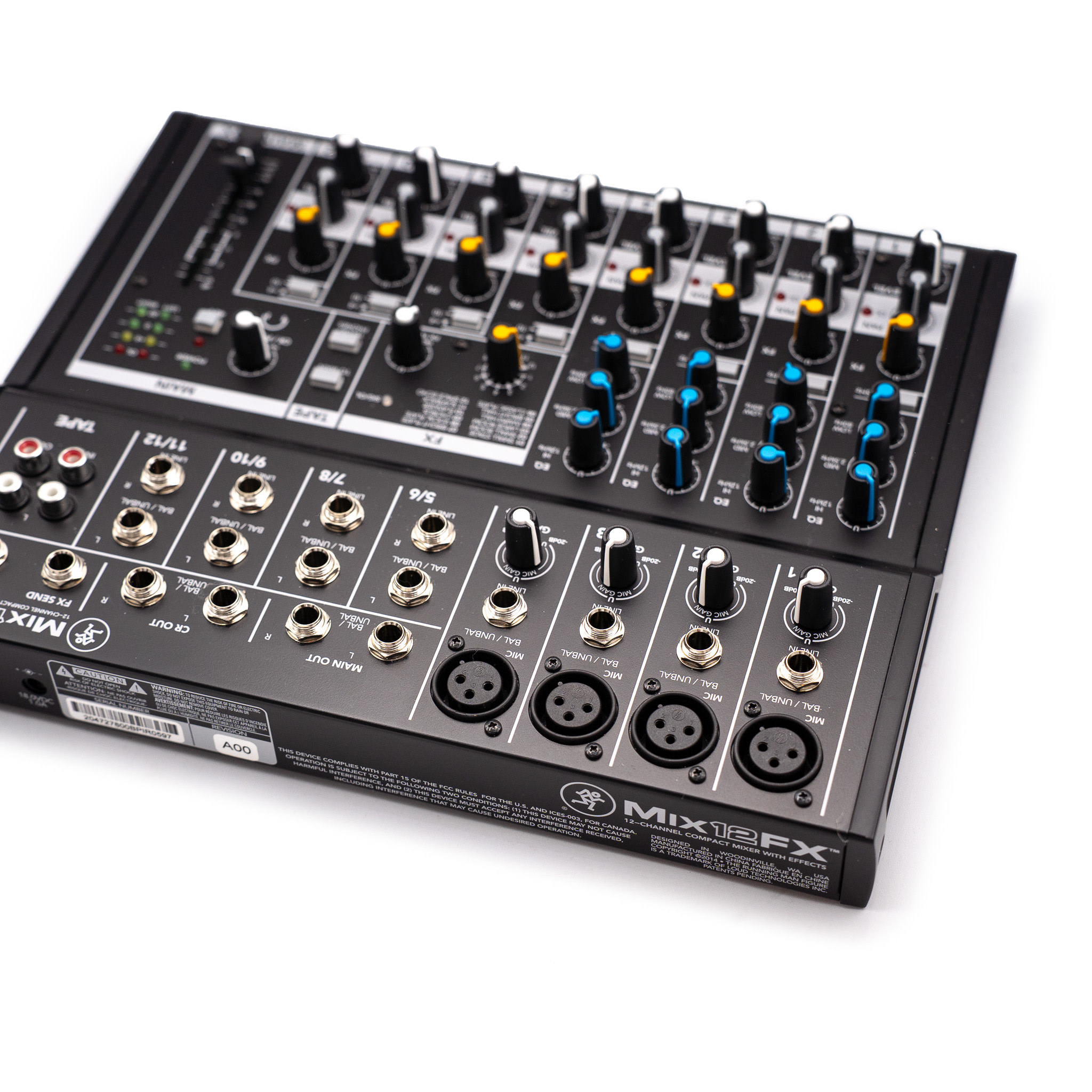 Mackie Mix12FX 12-Channel Compact Mixer with Effects