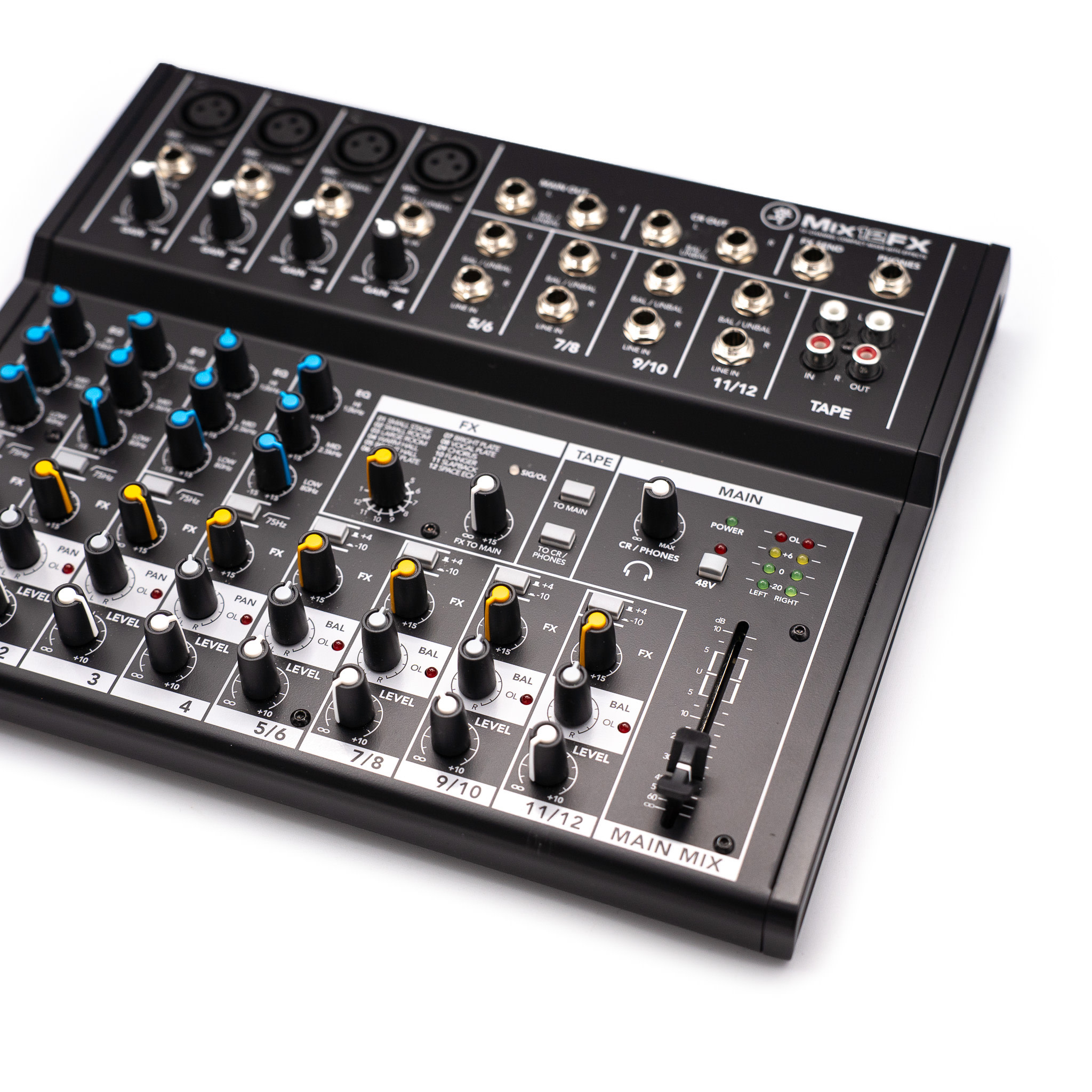 Mackie Mix12FX 12-Channel Compact Mixer with Effects