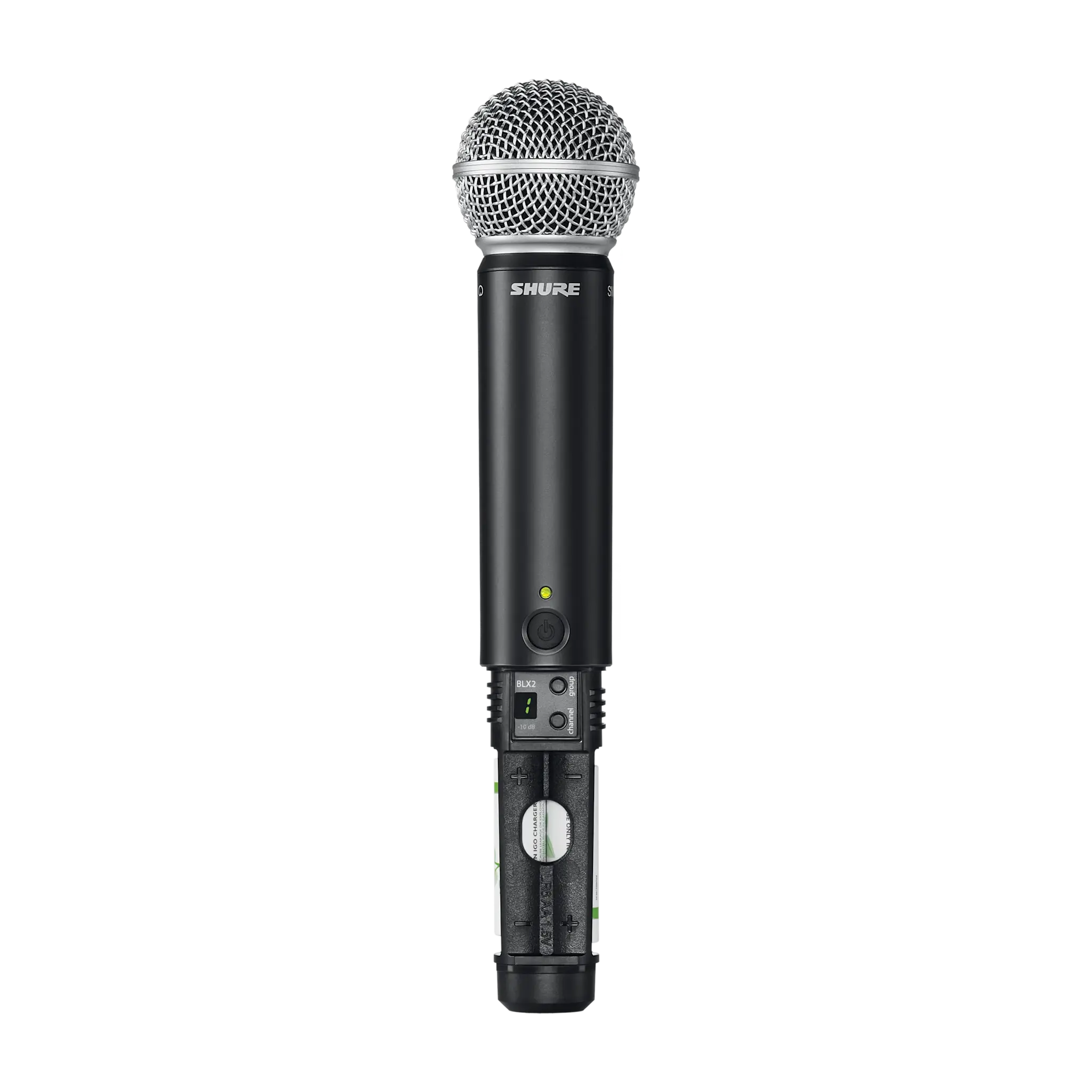 Shure BLX24R/SM58 Rackmount Wireless Vocal System w/SM58 Handheld Transmitter (Freq. H9)