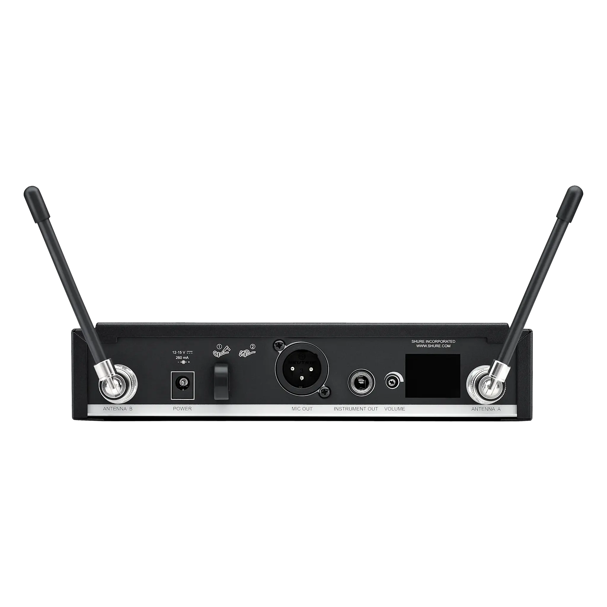 Shure BLX24R/SM58 Rackmount Wireless Vocal System w/SM58 Handheld Transmitter (Freq. H9)