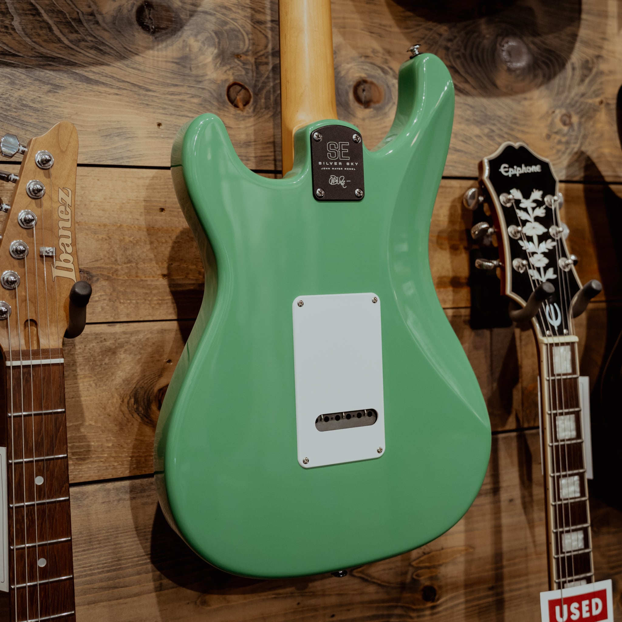 PRS SE Silver Sky, Evergreen w/Gigbag