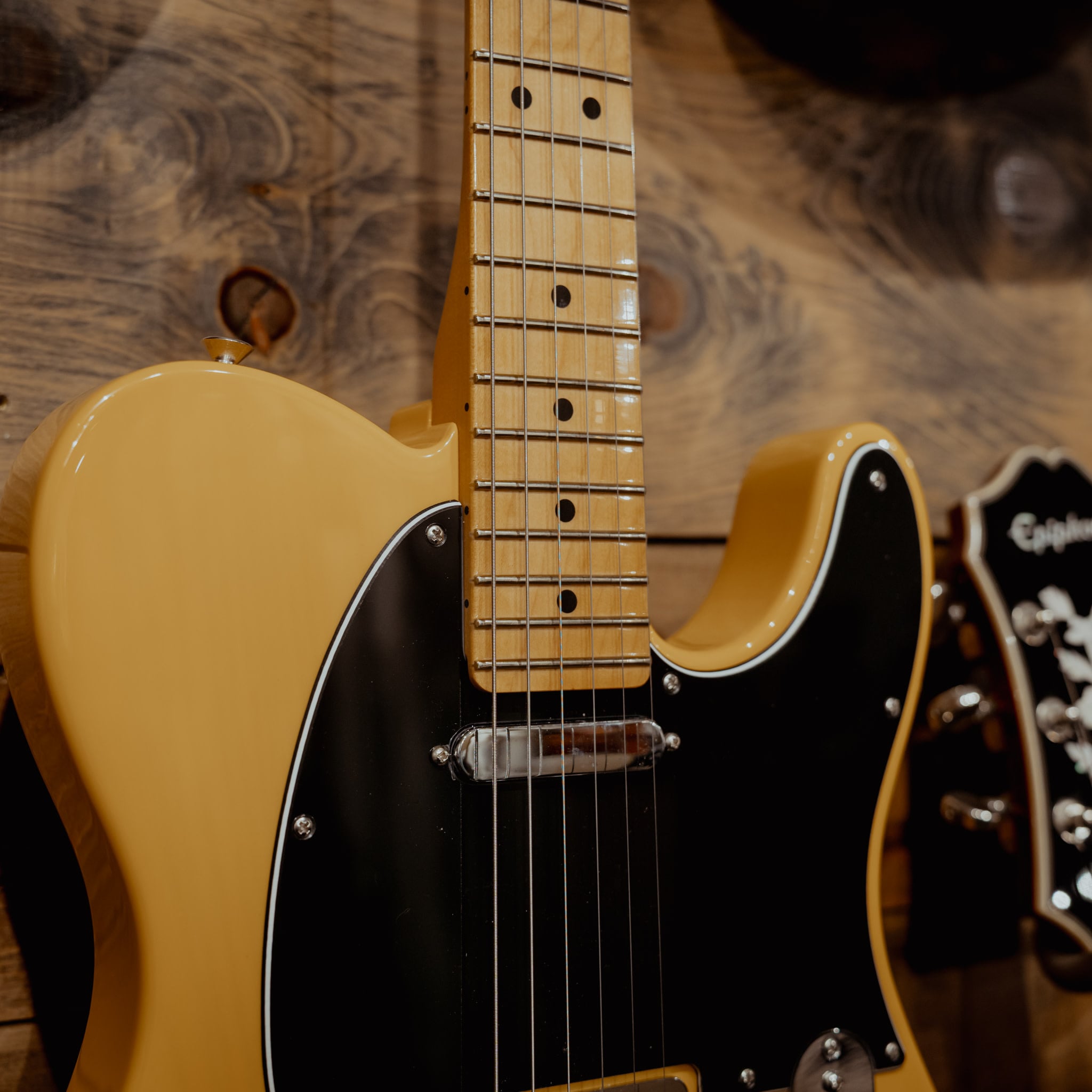 Fender Player II Telecaster Electric Guitar, Butterscotch w/Case