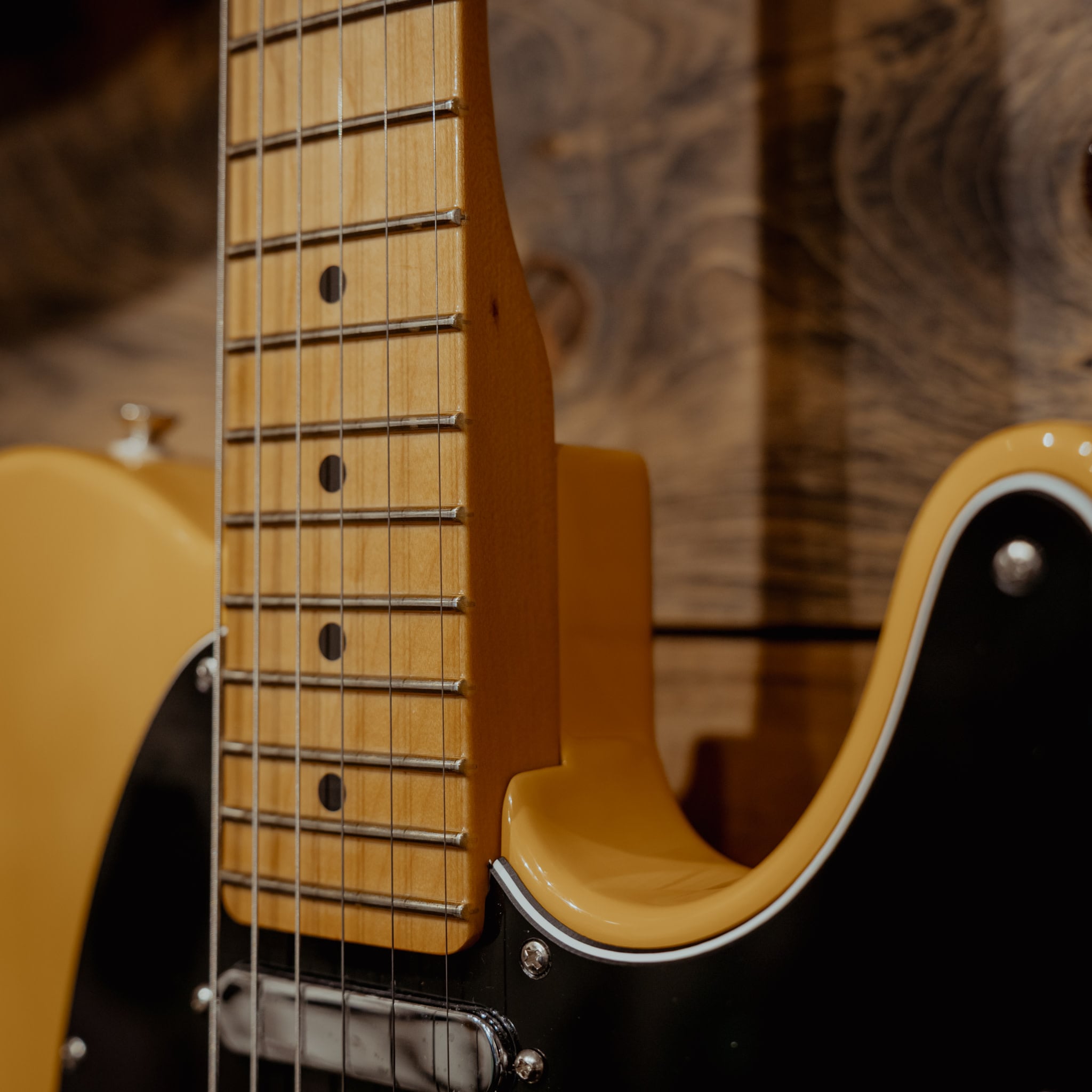 Fender Player II Telecaster Electric Guitar, Butterscotch w/Case