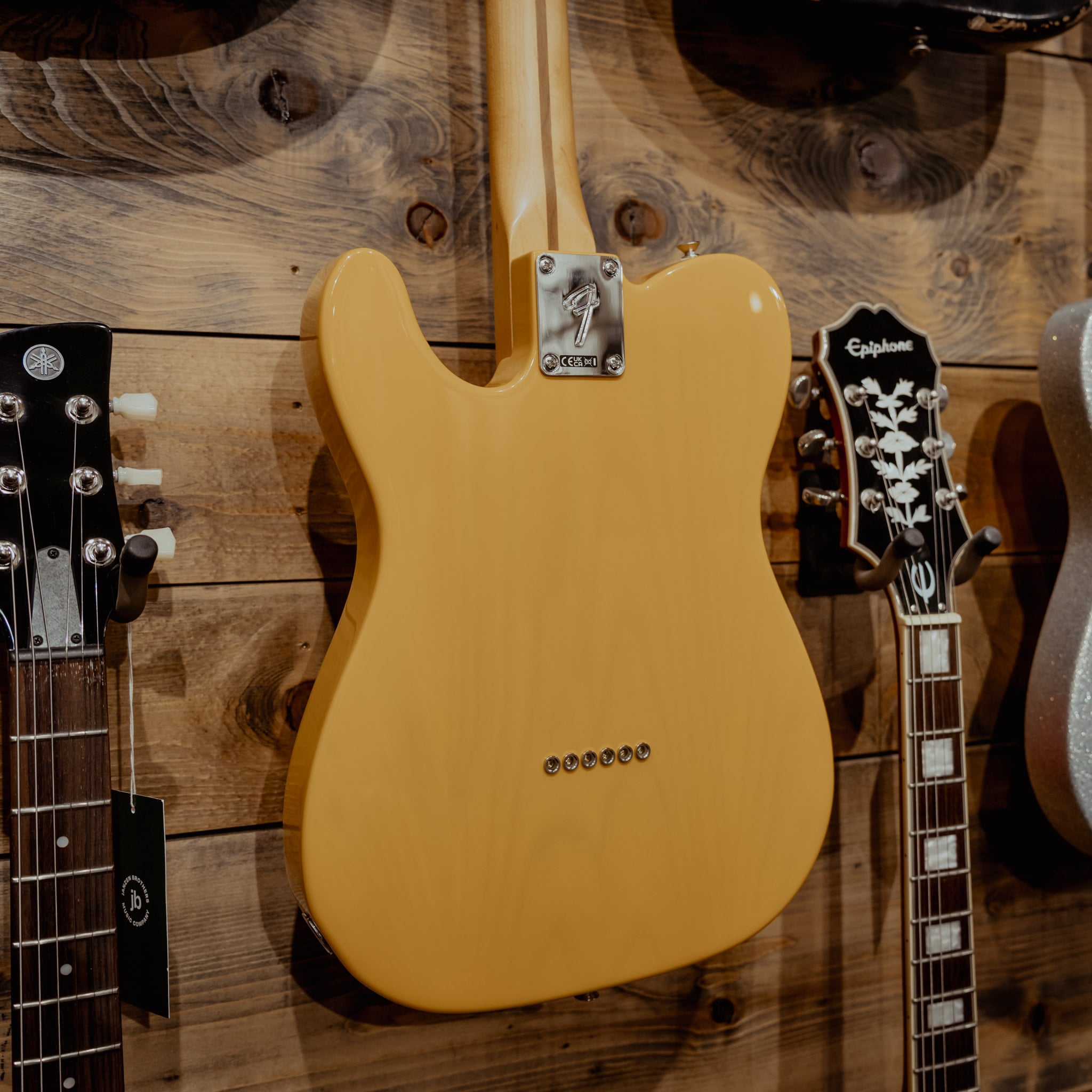 Fender Player II Telecaster Electric Guitar, Butterscotch w/Case