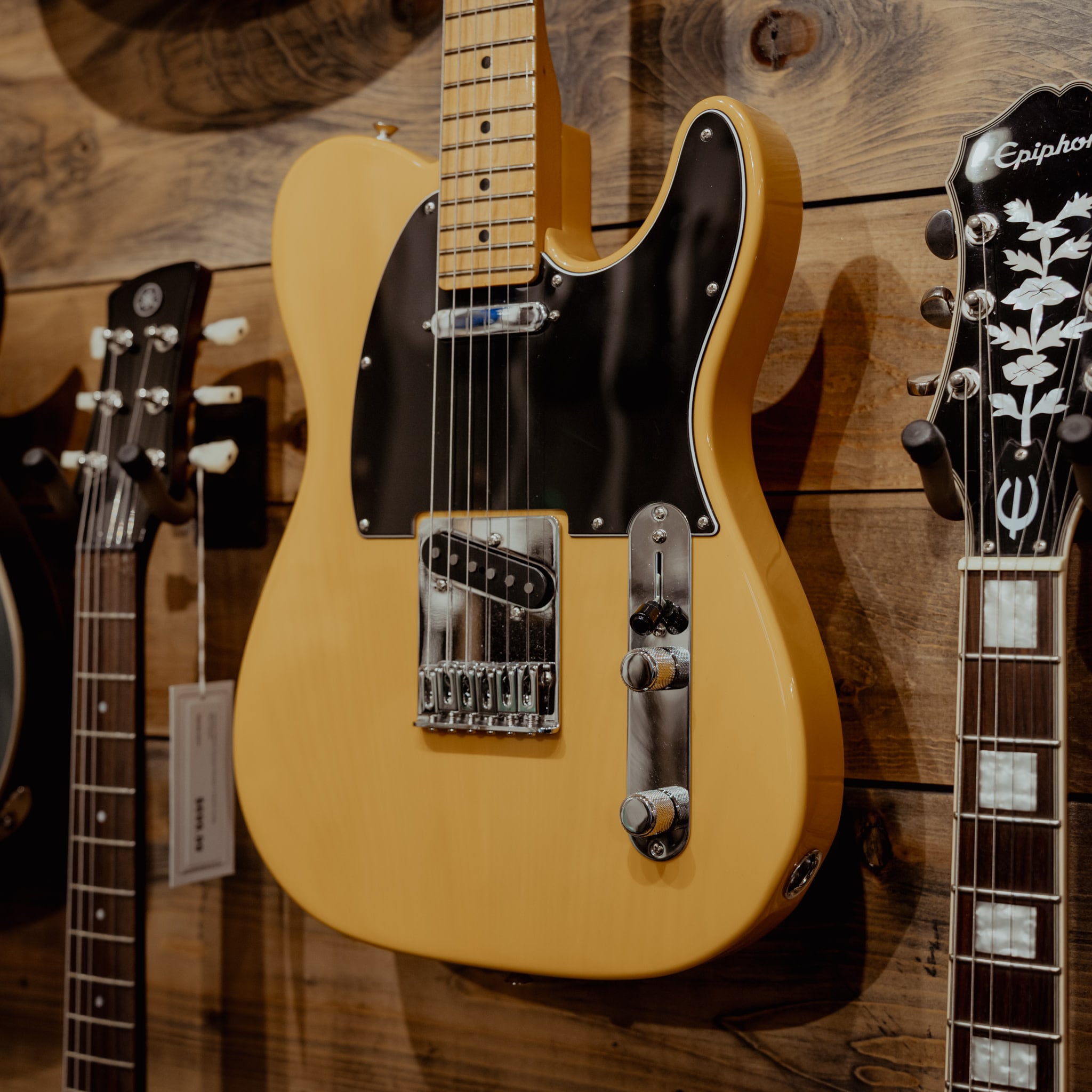Fender Player II Telecaster Electric Guitar, Butterscotch w/Case