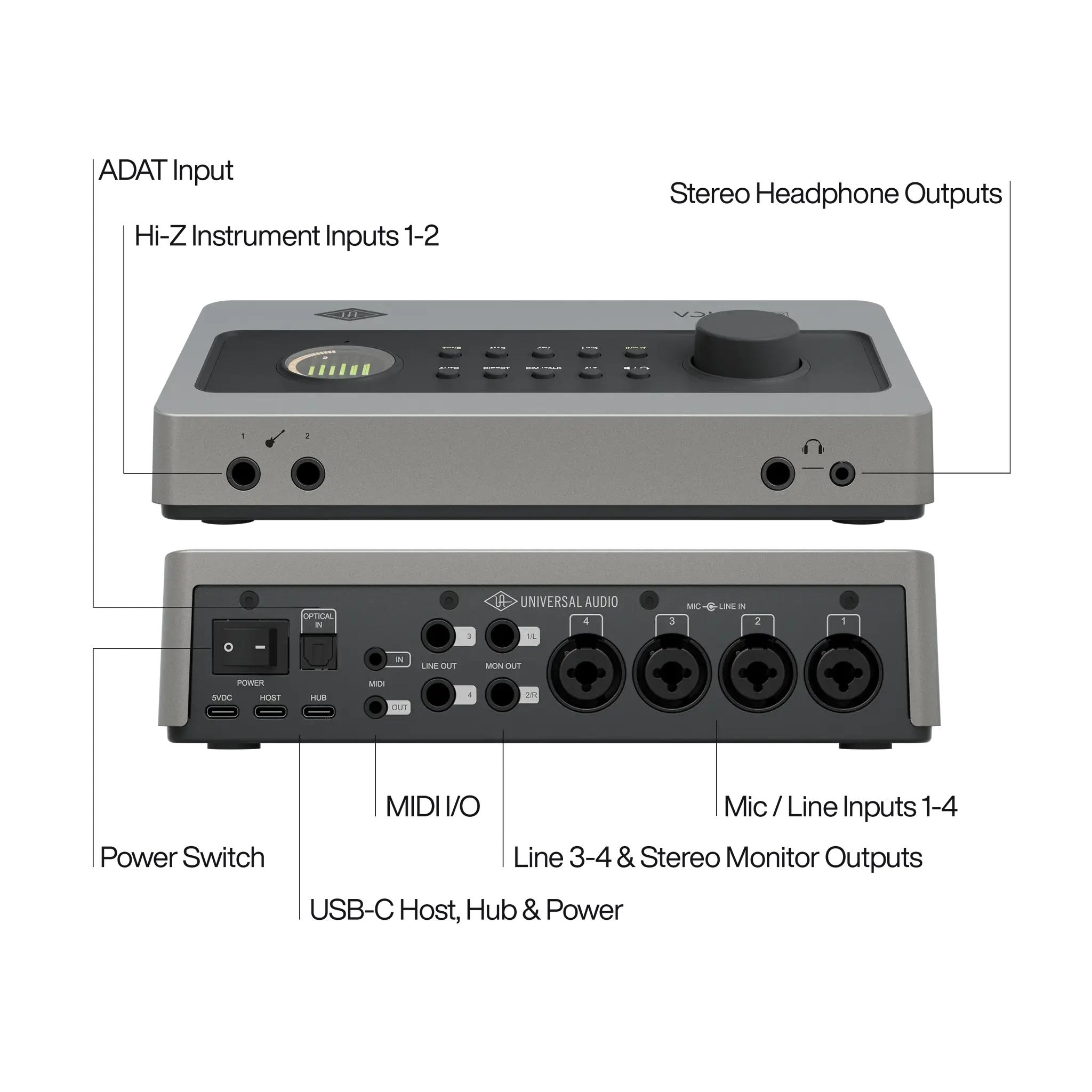 Universal Audio Volt 4P Max USB Audio Interface