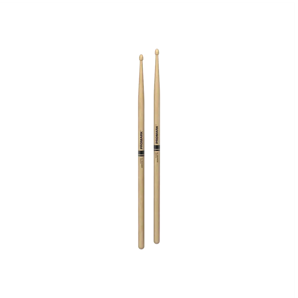 Promark Rebound Hickory Drumsticks, Acorn Tip, 7A