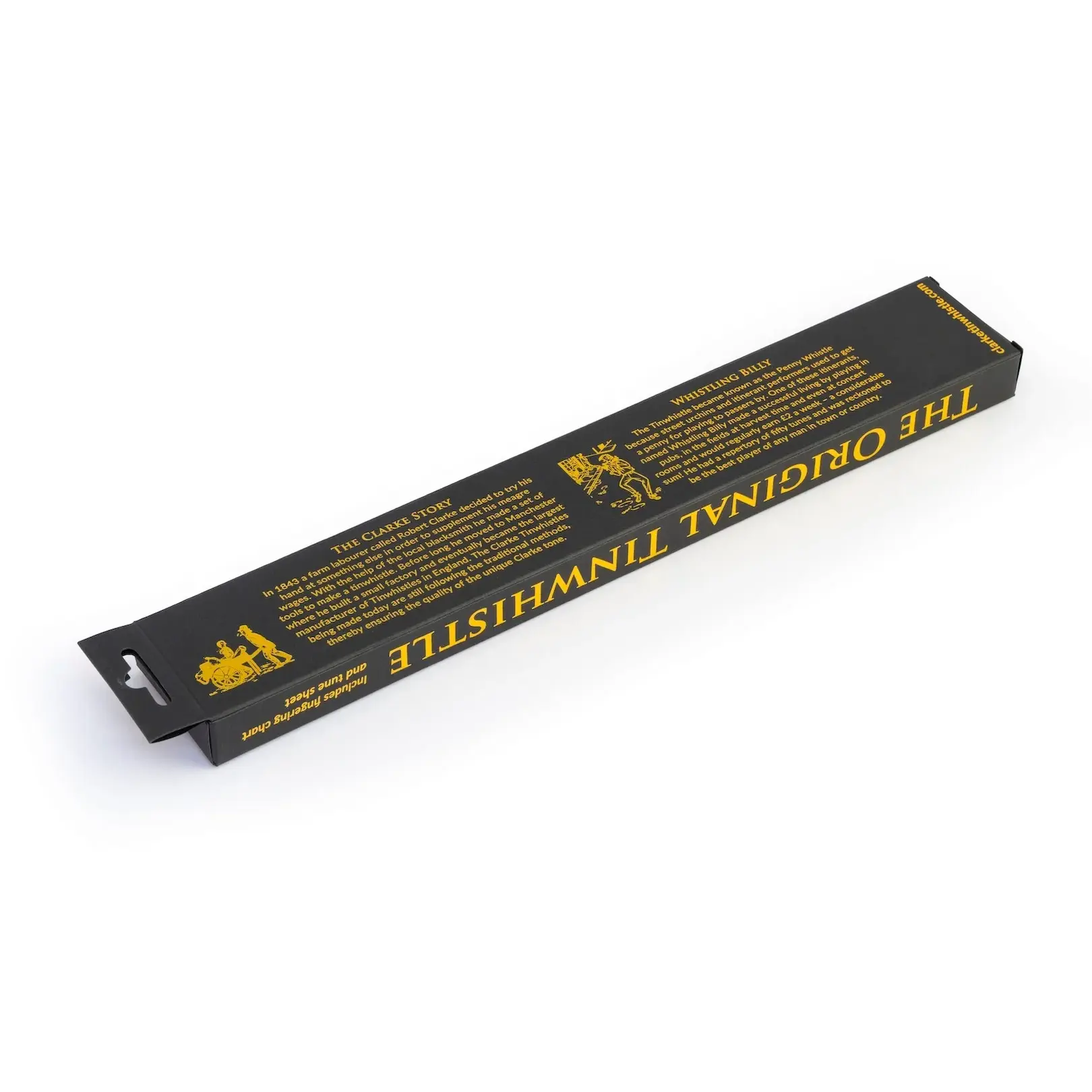 Clarke Tinwhistles The Original Black Tin Whistle, Key of D