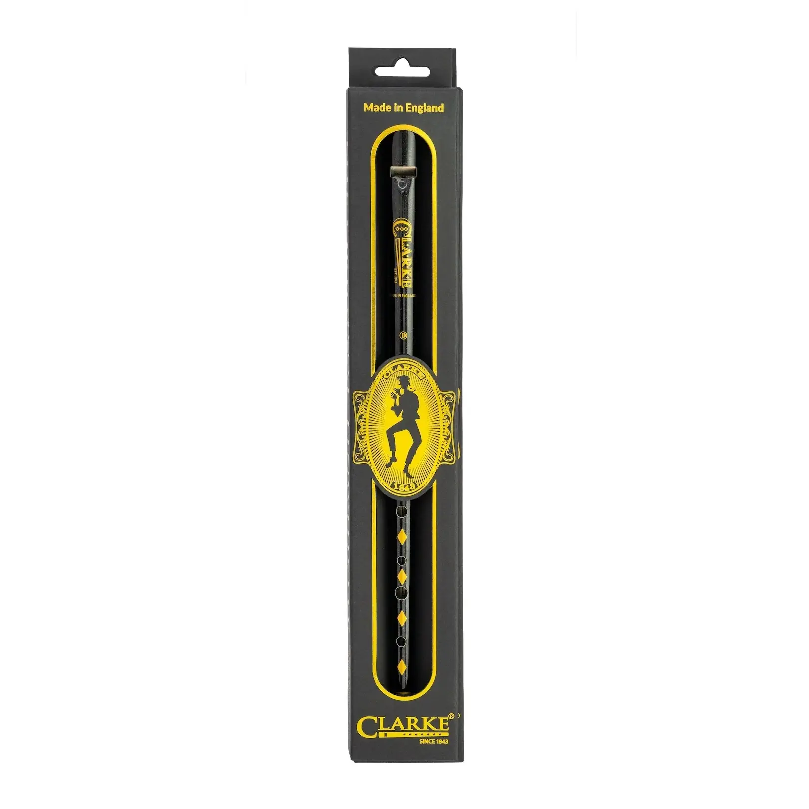 Clarke Tinwhistles The Original Black Tin Whistle, Key of D
