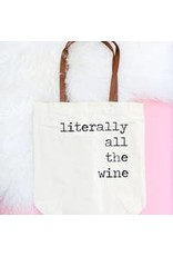 Fun Club Literally All The Wine Tote Bag