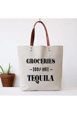 Fun Club Groceries Not Tequila Bag