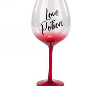 Grand verre à vin Love Potion