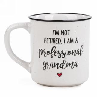 Tasse en céramique-i’m not retirée, I am a professionnal grandma