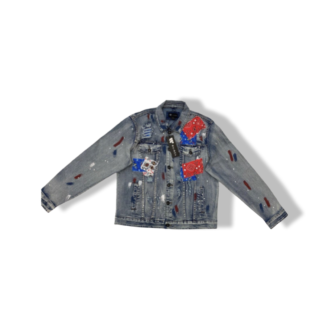 “Ragg Patch” Denim Jacket