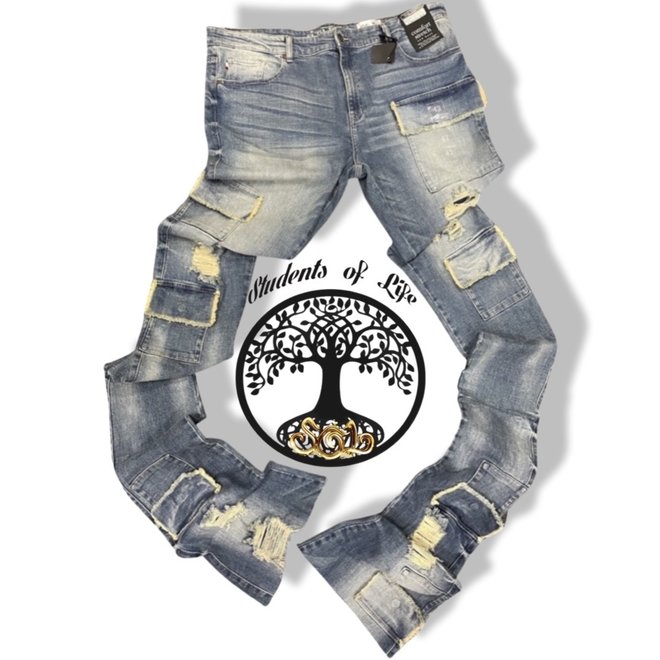 Brutini Stacked Jeans