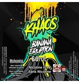 Khaos Khaos Banana Eruption 60ml (Excise Taxed)