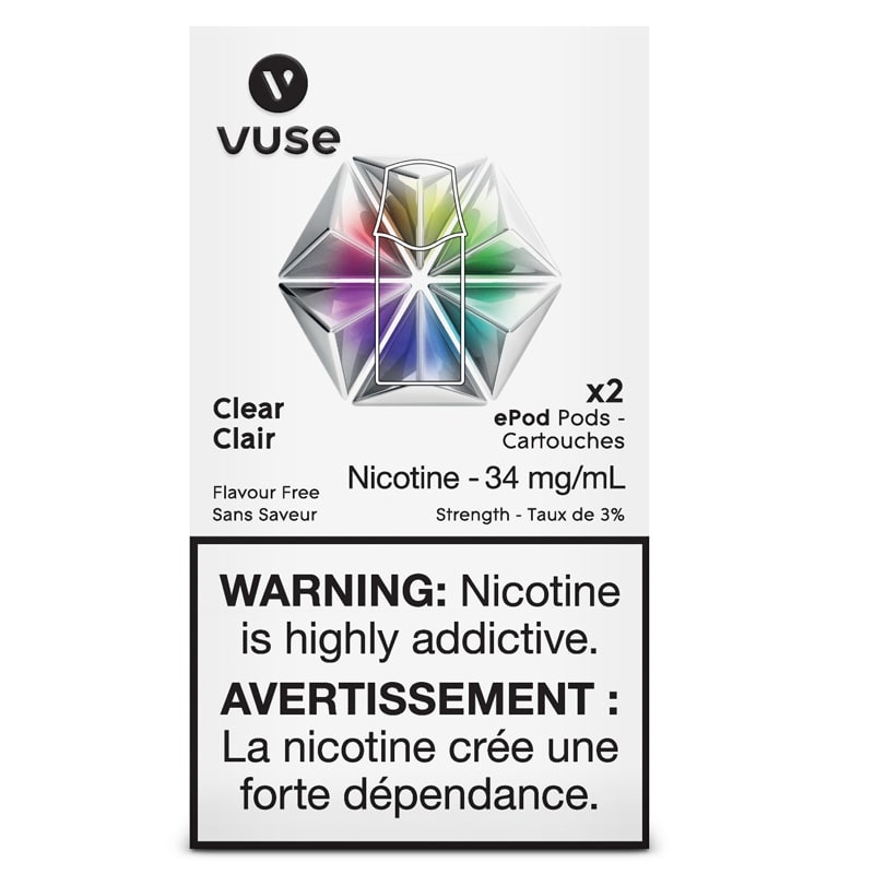 Vuse Vuse Clear ePod Cartridge (2 pack)