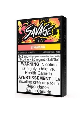 STLTH STLTH Savage Strawnana Pods 3pack (Excise Taxed)