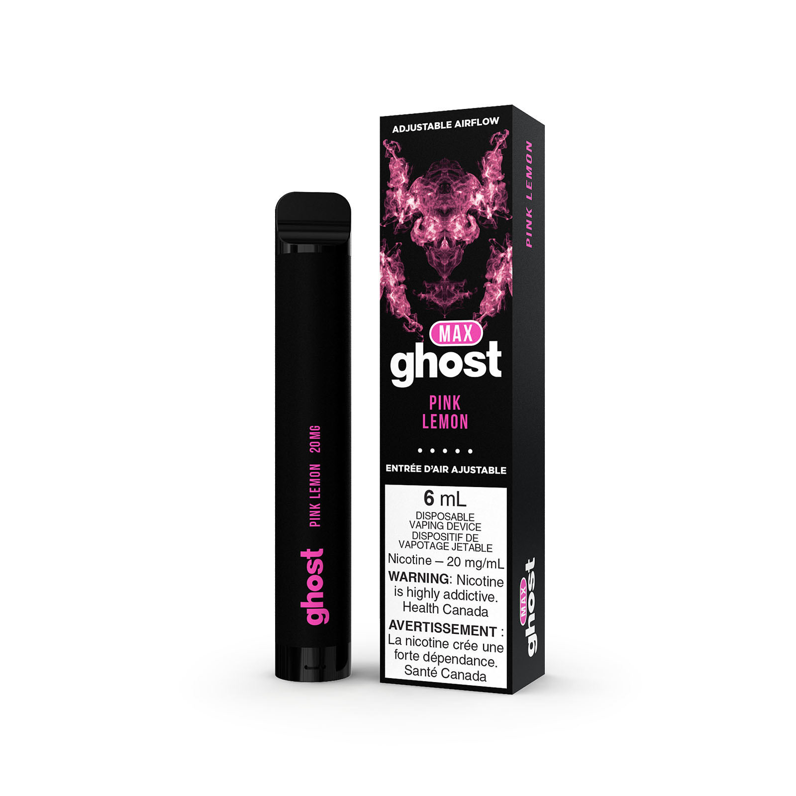 Ghost Ghost Max Pink Lemon Disposable Vape