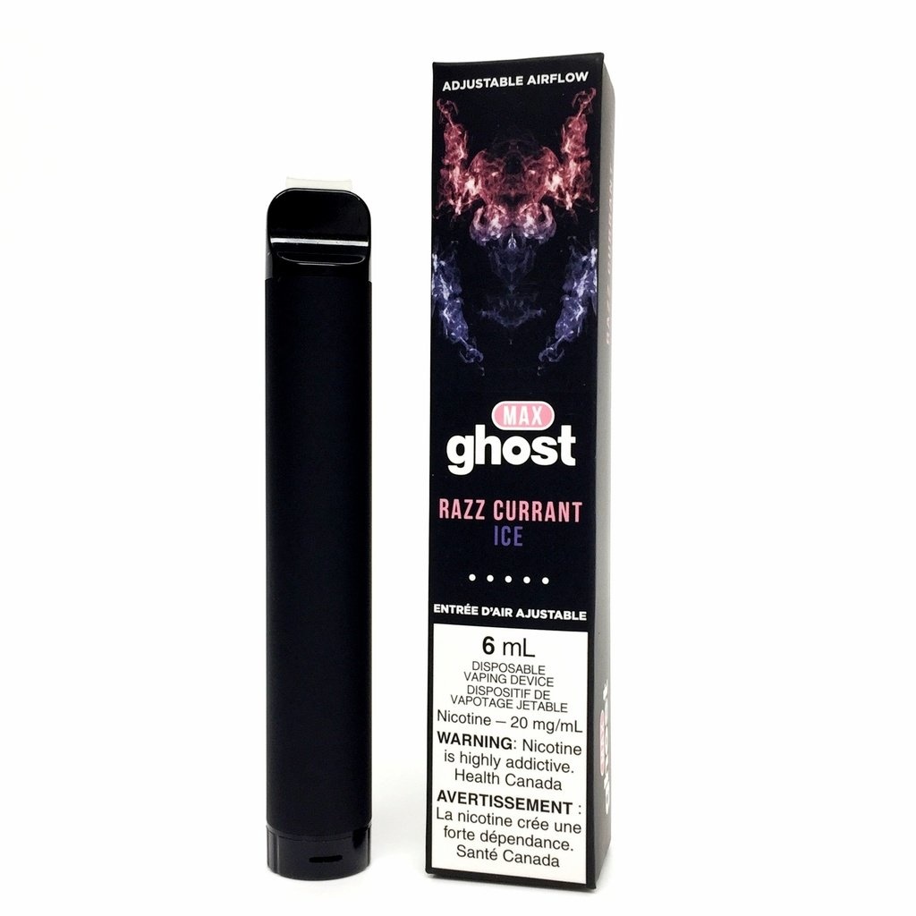 Ghost Ghost Max Razz Currant Ice Disposable Vape
