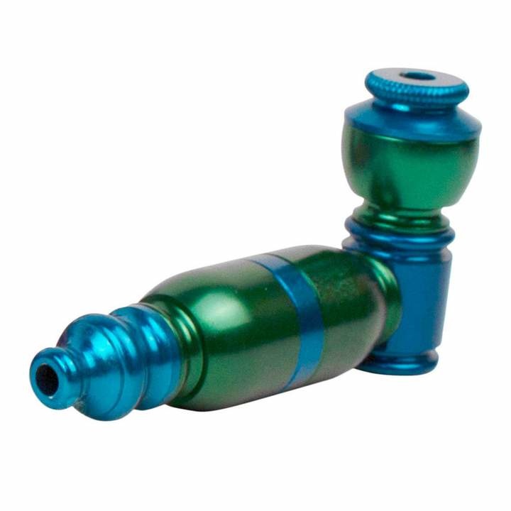 Misc 3" Striped Anodized Metal Pipe