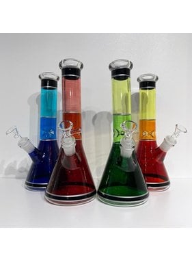 Pollen Extractors PE 10" Hand Painted Colour Beaker (GLB-011)