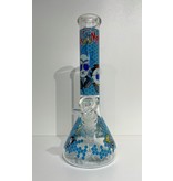 Pollen Extractors PE 11" Rick and Morty Honeycomb Wrap Beaker (GLB-008)